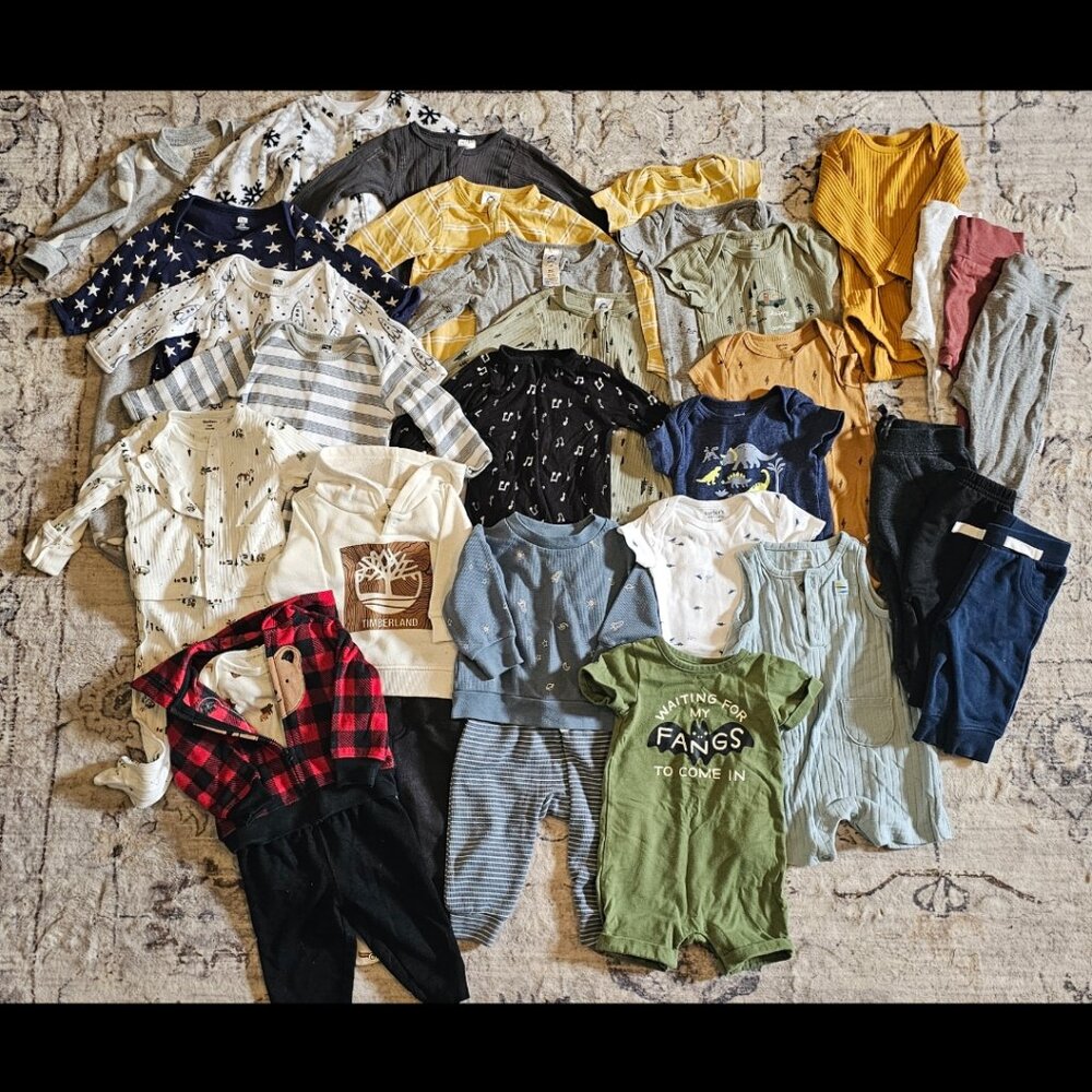 Baby boy 3-6m clothing bundle